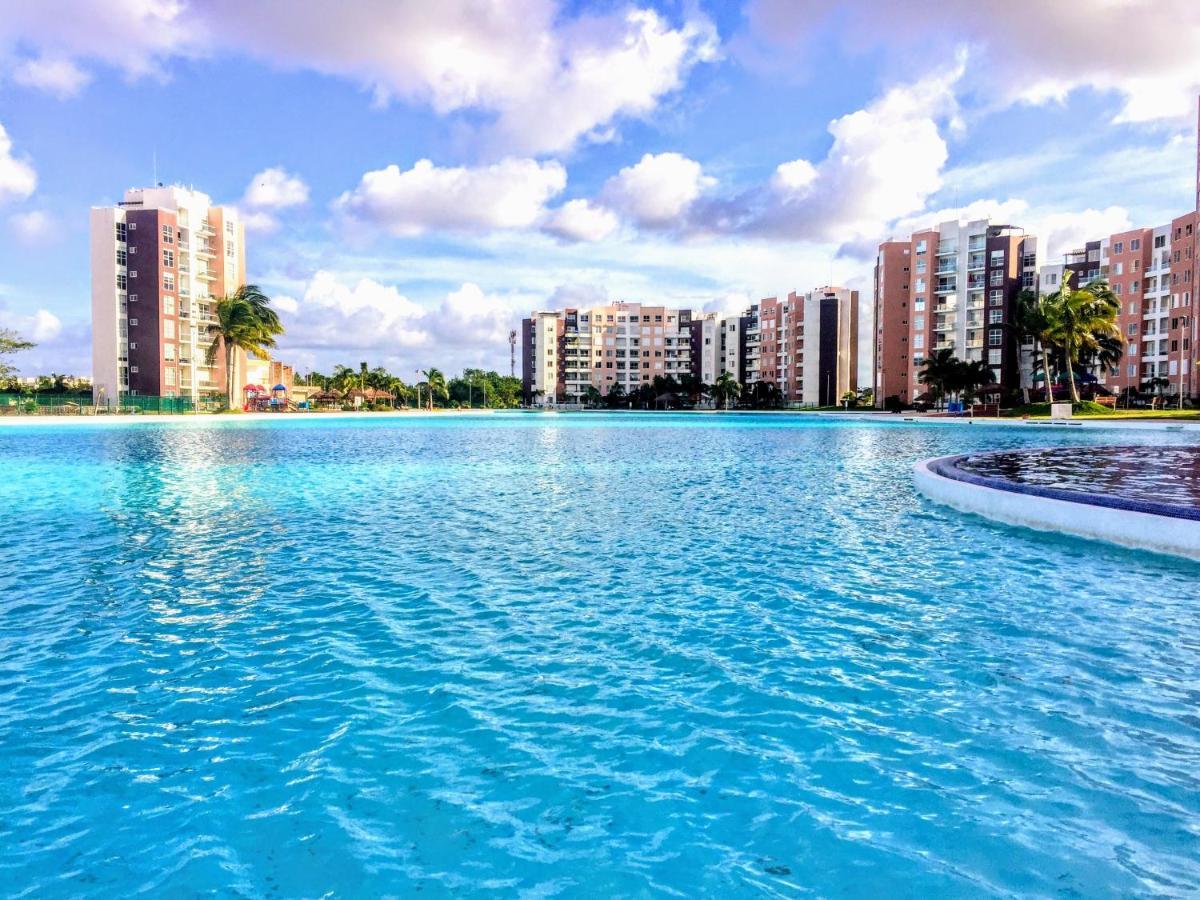 Escape Al Caribe Con Una Vista Impresionante En Pilarita'S Dream Lagoons Cancun Bagian luar foto