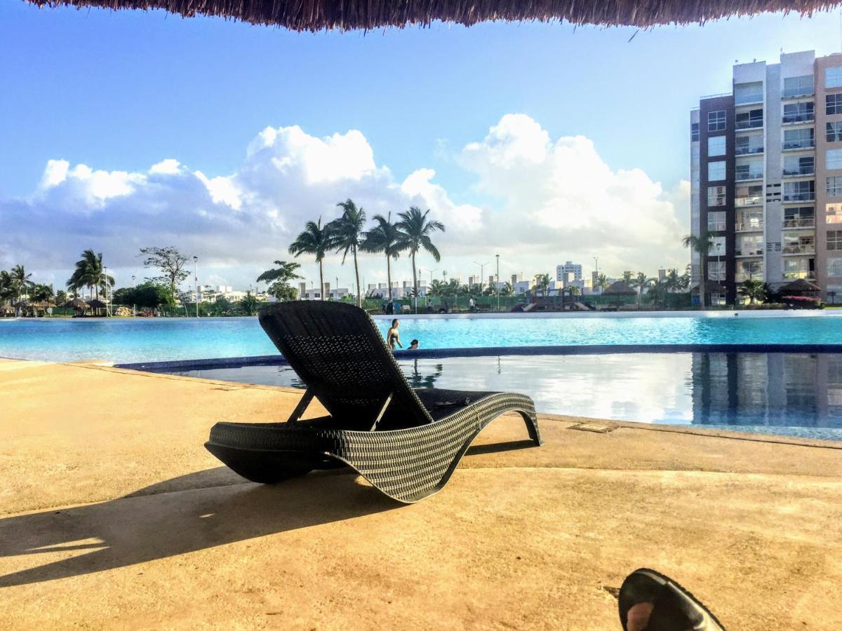 Escape Al Caribe Con Una Vista Impresionante En Pilarita'S Dream Lagoons Cancun Bagian luar foto