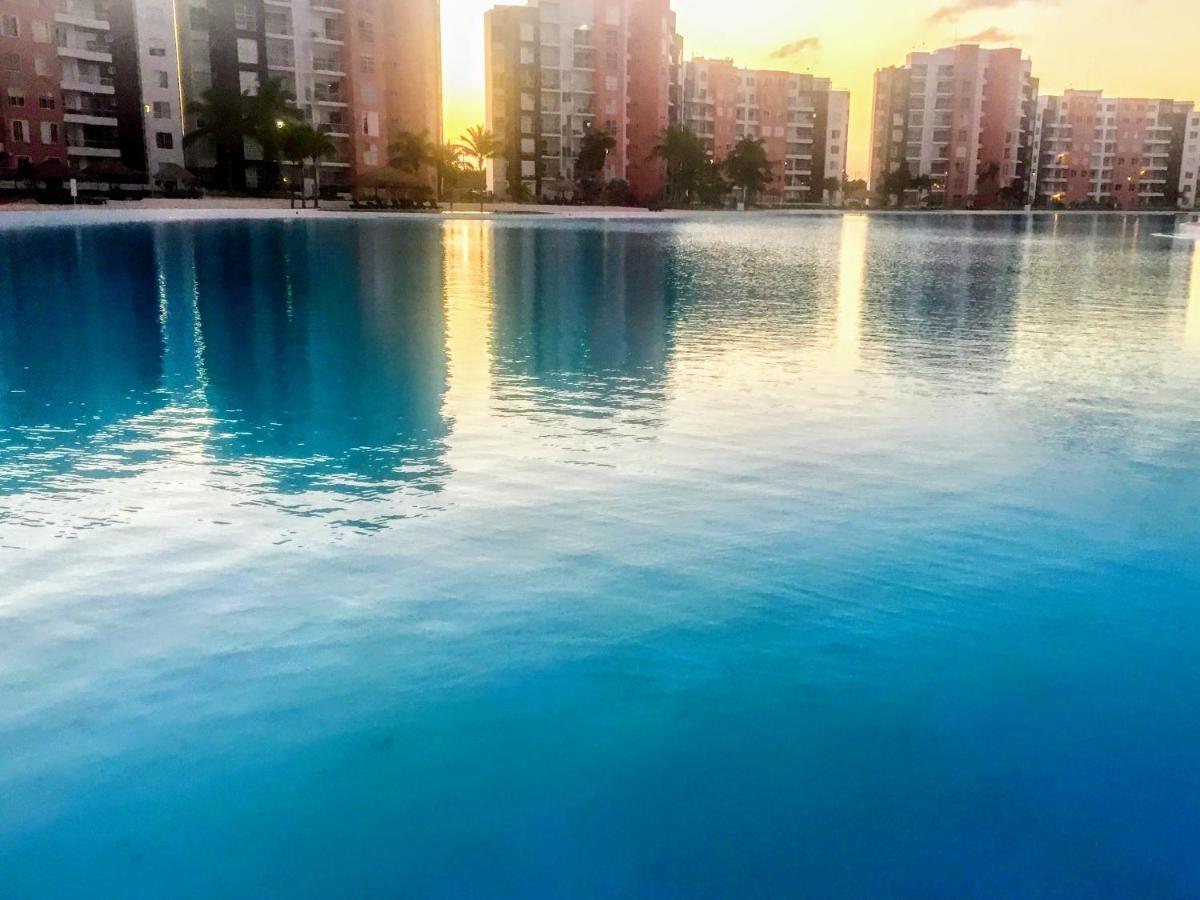 Escape Al Caribe Con Una Vista Impresionante En Pilarita'S Dream Lagoons Cancun Bagian luar foto