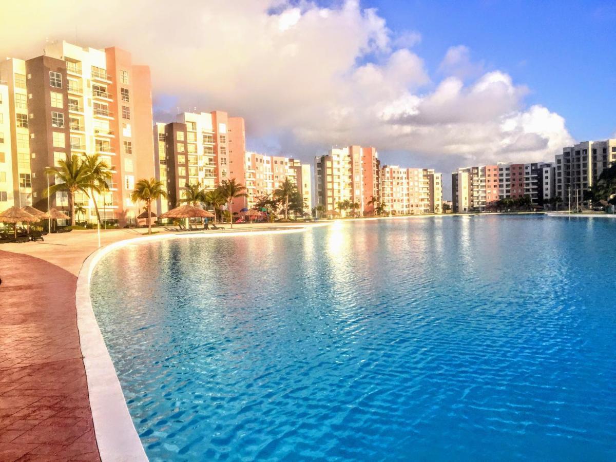 Escape Al Caribe Con Una Vista Impresionante En Pilarita'S Dream Lagoons Cancun Bagian luar foto