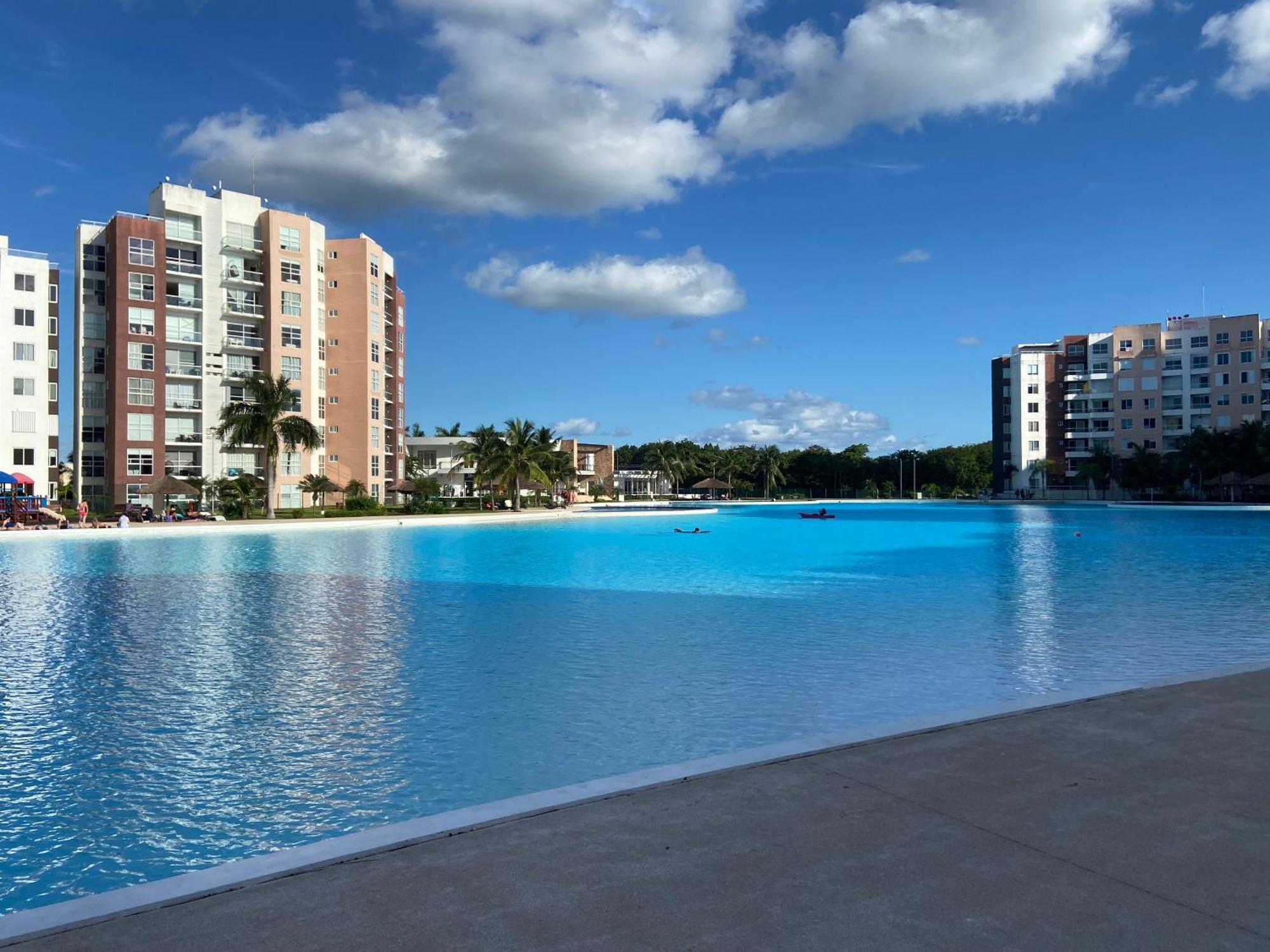 Escape Al Caribe Con Una Vista Impresionante En Pilarita'S Dream Lagoons Cancun Bagian luar foto