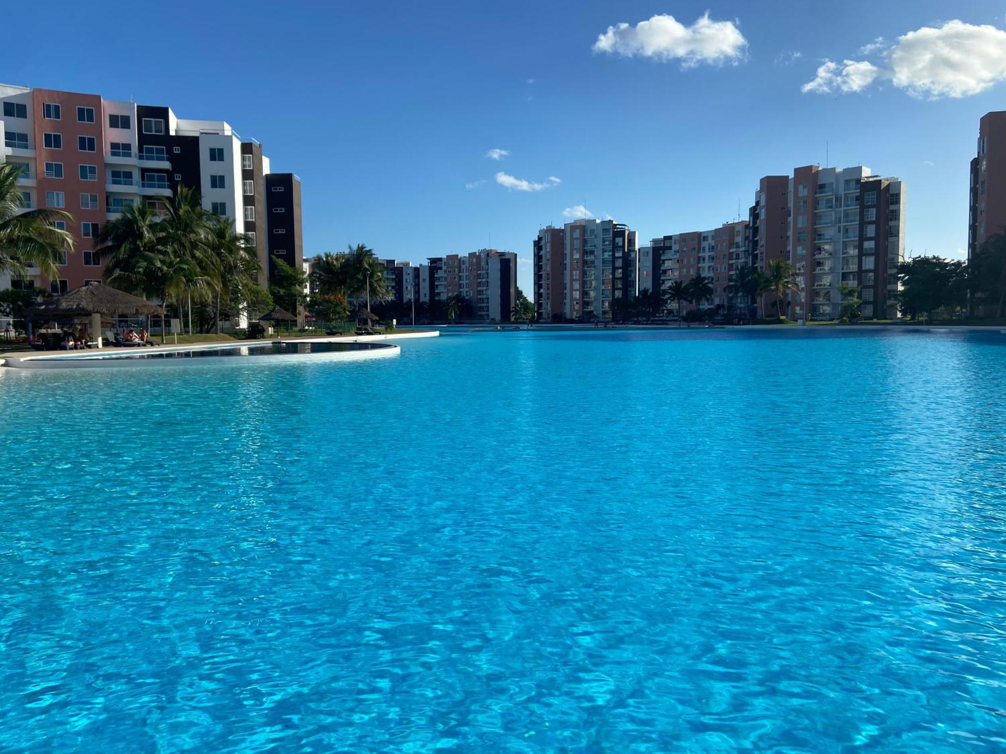Escape Al Caribe Con Una Vista Impresionante En Pilarita'S Dream Lagoons Cancun Bagian luar foto