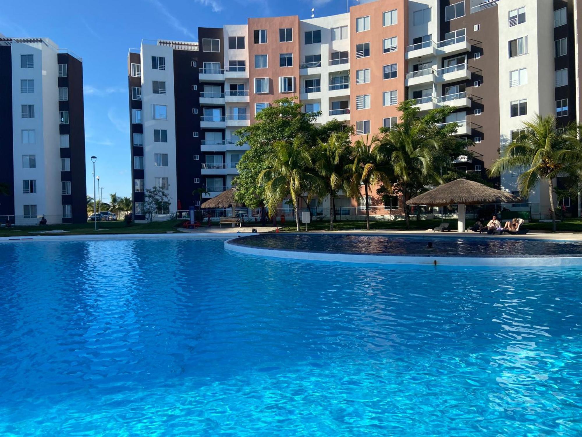 Escape Al Caribe Con Una Vista Impresionante En Pilarita'S Dream Lagoons Cancun Bagian luar foto